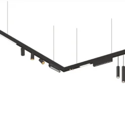 MAGNETIC TRACK superficie Carril negro 2m