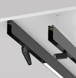 MAGNETIC TRACK superficie Carril negro 2m