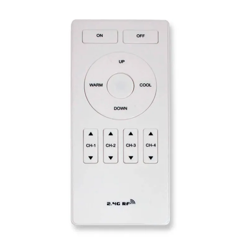 Mando a distancia 4 zonas monocolor/dual F5