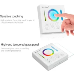 Mando de pared RGB+CCT táctil B0