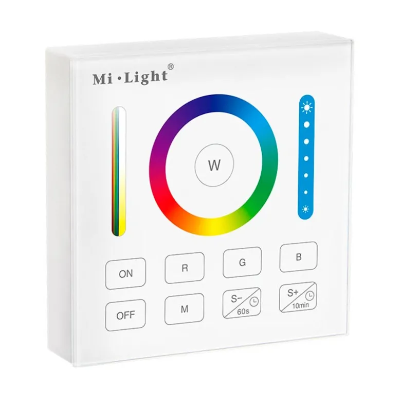 Mando de pared RGB+CCT táctil B0