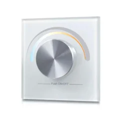Mando LB2836 DUAL RF, Ruleta pared, blanco