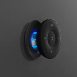 Mando Mini RF monocolor+CCT ROUND táctil, negro