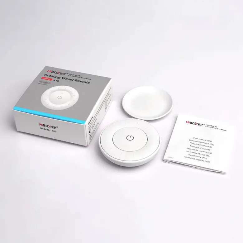Mando Mini RF mono Magnetic rueda, blanco
