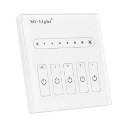 Mando panel táctil 4 zonas 0/1-10V