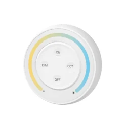 Mando RF CCT ROUND Magnetic táctil, blanco
