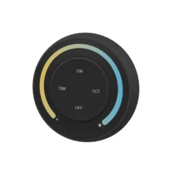 Mando RF CCT ROUND Magnetic táctil, negro