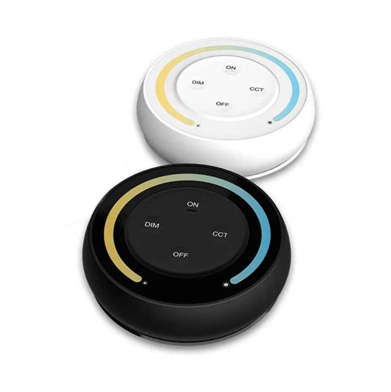 Mando RF CCT ROUND Magnetic táctil, negro
