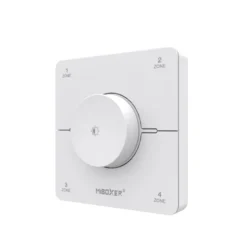 Mando RF mono+CCT Magnetic rueda, 4 zonas, blanco