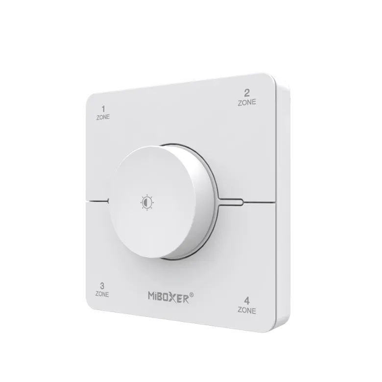 Mando RF mono+CCT Magnetic rueda, 4 zonas, blanco