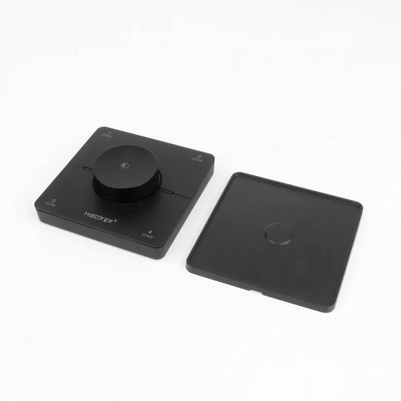 Mando RF mono+CCT Magnetic rueda, 4 zonas, negro