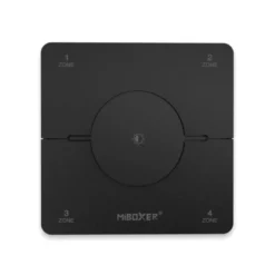 Mando RF mono+CCT Magnetic rueda, 4 zonas, negro
