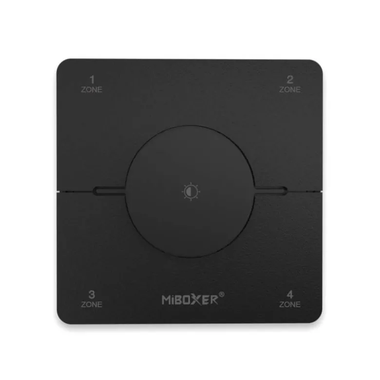 Mando RF mono+CCT Magnetic rueda, 4 zonas, negro