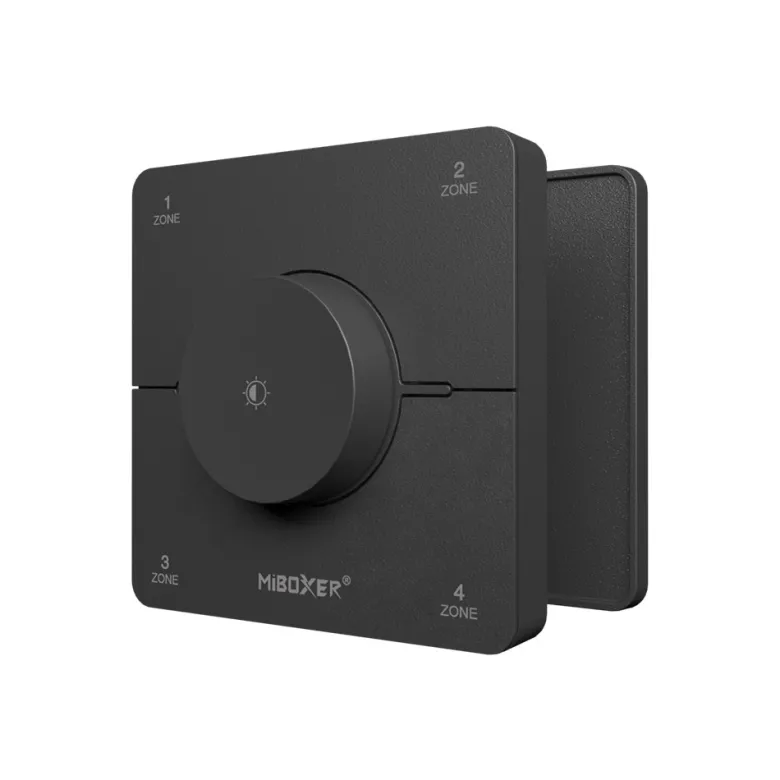 Mando RF mono+CCT Magnetic rueda, 4 zonas, negro