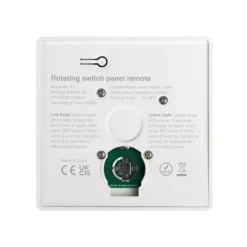 Mando RF monocolor+CCT ROUND, blanco