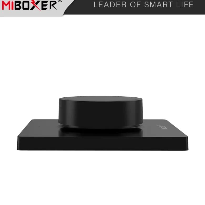Mando RF monocolor+CCT ROUND, negro