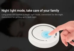 Mando RF monocolor ROUND táctil