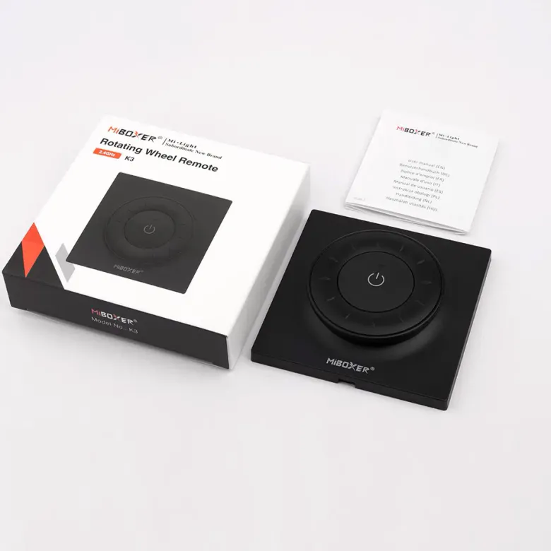 Mando RF mono Magnetic rueda, negro