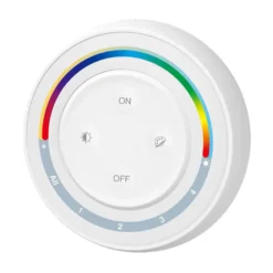 Mando RF Rainbow RGB+CCT ROUND Magnetic táctil 4 zonas