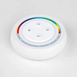 Mando RF Rainbow RGB+CCT ROUND Magnetic táctil 4 zonas