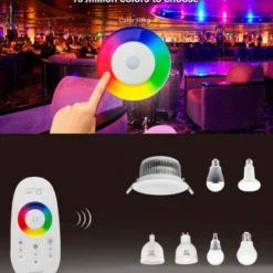 Mando táctil RF - RGB