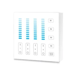 Mando 4 zonas MONO táctil B5, blanco