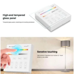 Mando 4 zonas RGB/RGBW táctil B3