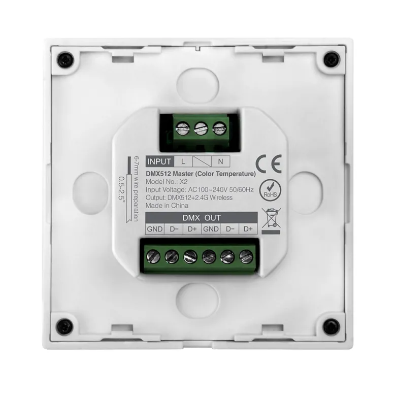Master Control CCT, DMX512, 2.4Ghz RF