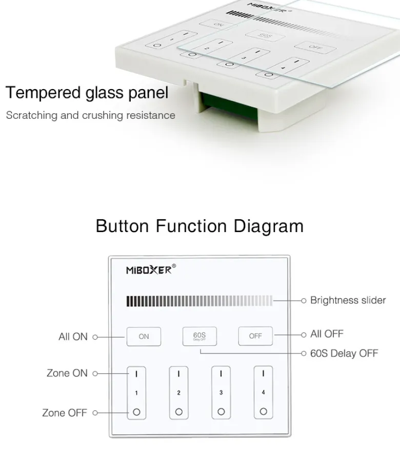 Master Control Mono, DMX512, 2.4Ghz RF