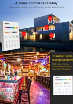 Master Control RGB+CCT, DMX512, 2.4Ghz RF