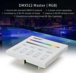 Master Control RGB, DMX512, 2.4Ghz RF