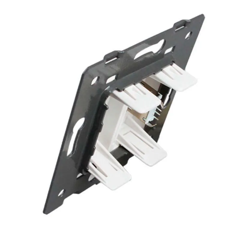 Mecanismo de empotrar enchufe USB, blanco LIVOLO
