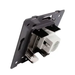 Mecanismo de empotrar HDMI, negro LIVOLO
