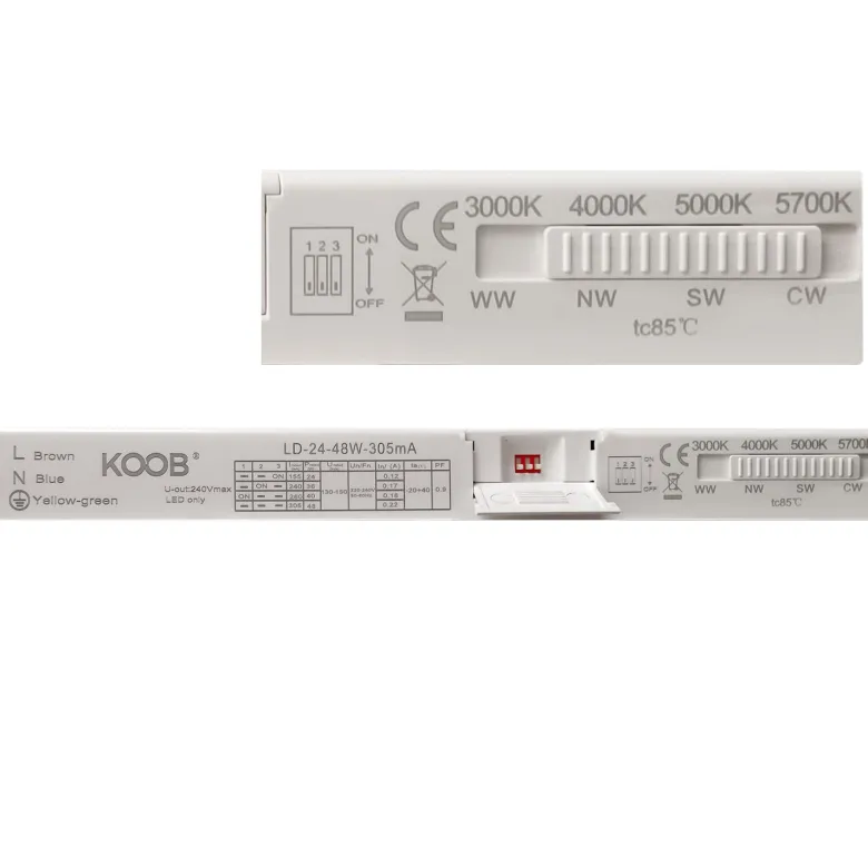 Pack 10 x Panel LED 48W-40W-36W-24W, 60x60cm, 4CCT, chip led Osram