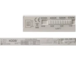 Pack 10 x Panel LED 48W-40W-36W-24W, 60x60cm, 4CCT, chip led Osram