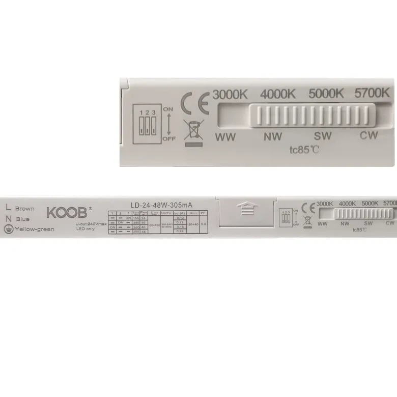 Pack 10 x Panel LED 48W-40W-36W-24W, 60x60cm, 4CCT, chip led Osram