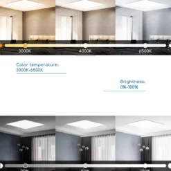 Panel LED Backlit 40W, FUT035S, CCT, Chip Osram, 60x60cm