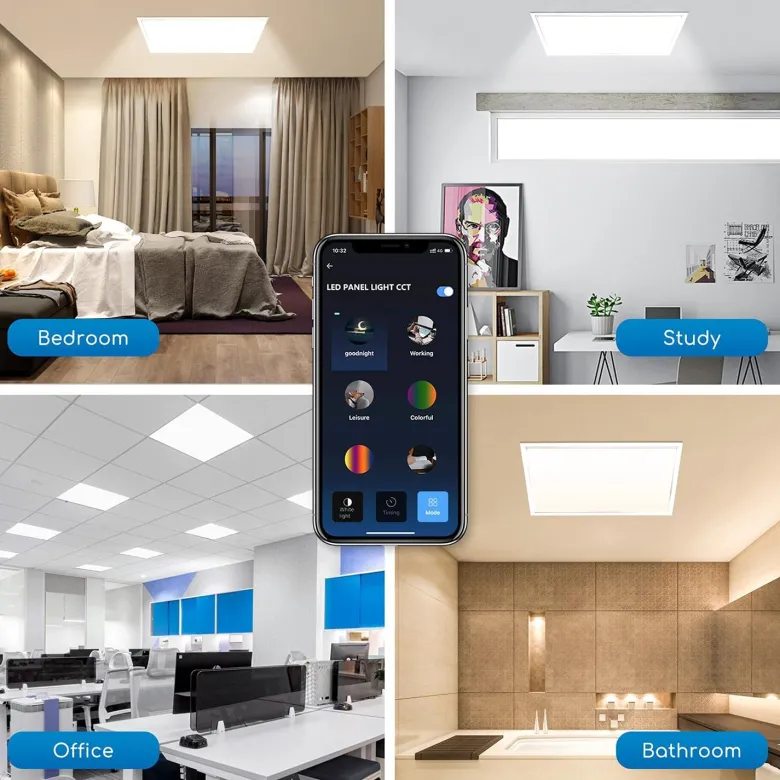 Panel LED Backlit 40W, FUT035S, CCT, Chip Osram, 60x60cm