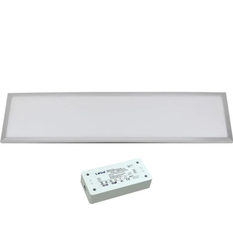 Panel LED 40W, ChipLed Samsung + LIFUD driver, 30x120cm, 0-10V regulable, blanco