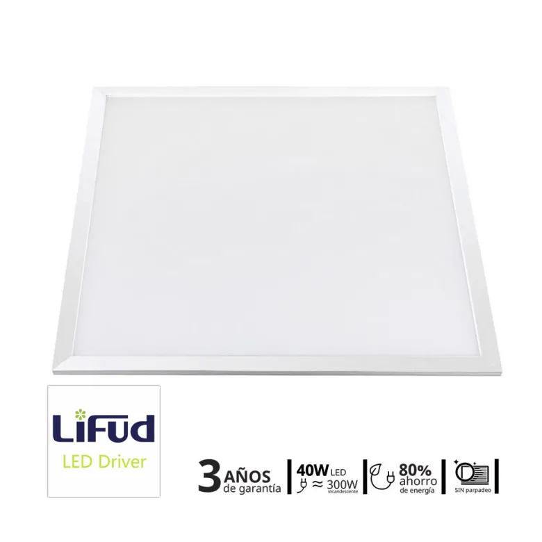 Panel LED 40W, 60X60cm, Chip OSRAM + Driver Lifud
