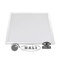 Panel LED 44W, 60x60cm, UGR<19, DALI regulable