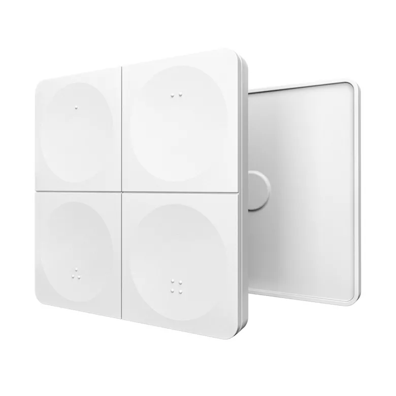 Panel RF mono K4, 4 zonas, blanco