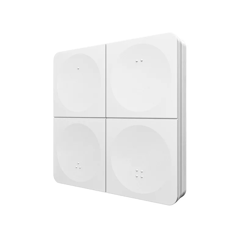 Panel RF mono K4, 4 zonas, blanco