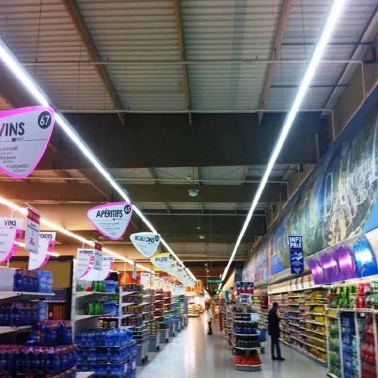 Pantalla LED LINELUX SQUAREE chip led OSRAM, 2W