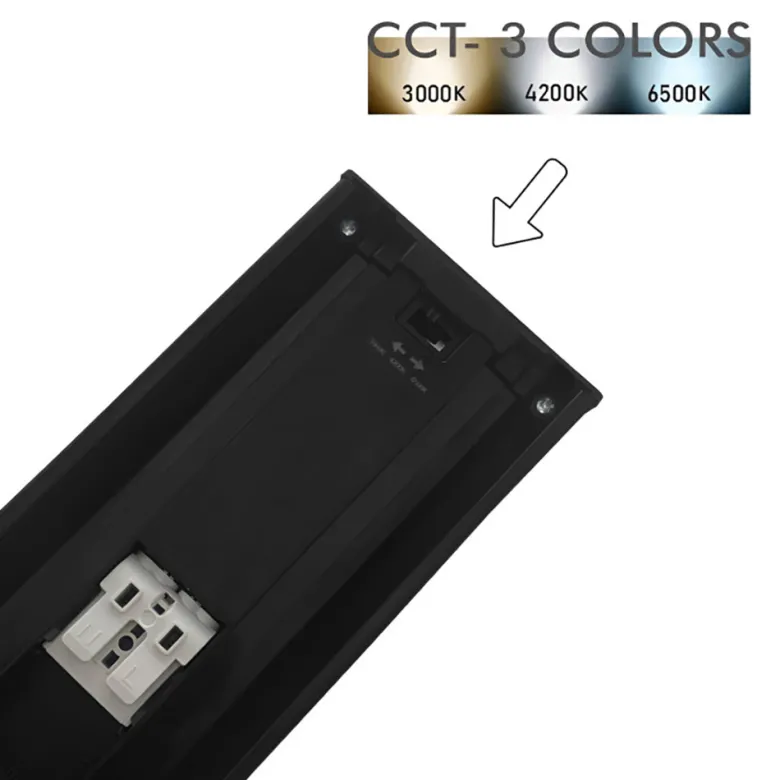 Pantalla LED LINELUX, 36W, 120cm, CCT