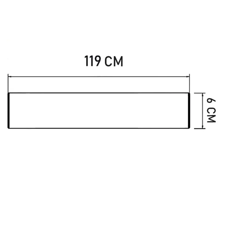 Pantalla LED LINELUX, 36W, 120cm, CCT
