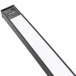 Pantalla LED METRO sensor movimiento, 3-24W, 120cm, negro