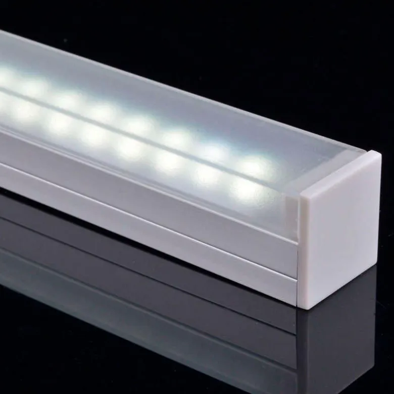 Perfil aluminio ALKAL SUSPEND para tiras LED, 1 metro