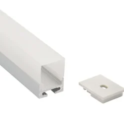 Perfil aluminio ALKAL SUSPEND para tiras LED, 2 metros