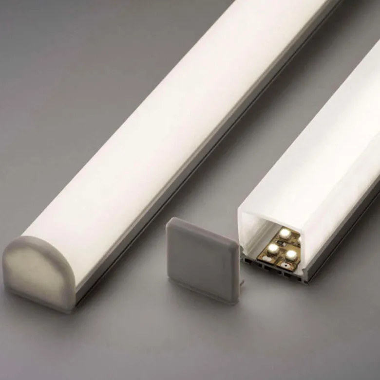 Perfil aluminio ALKAL SUSPEND para tiras LED, 2 metros